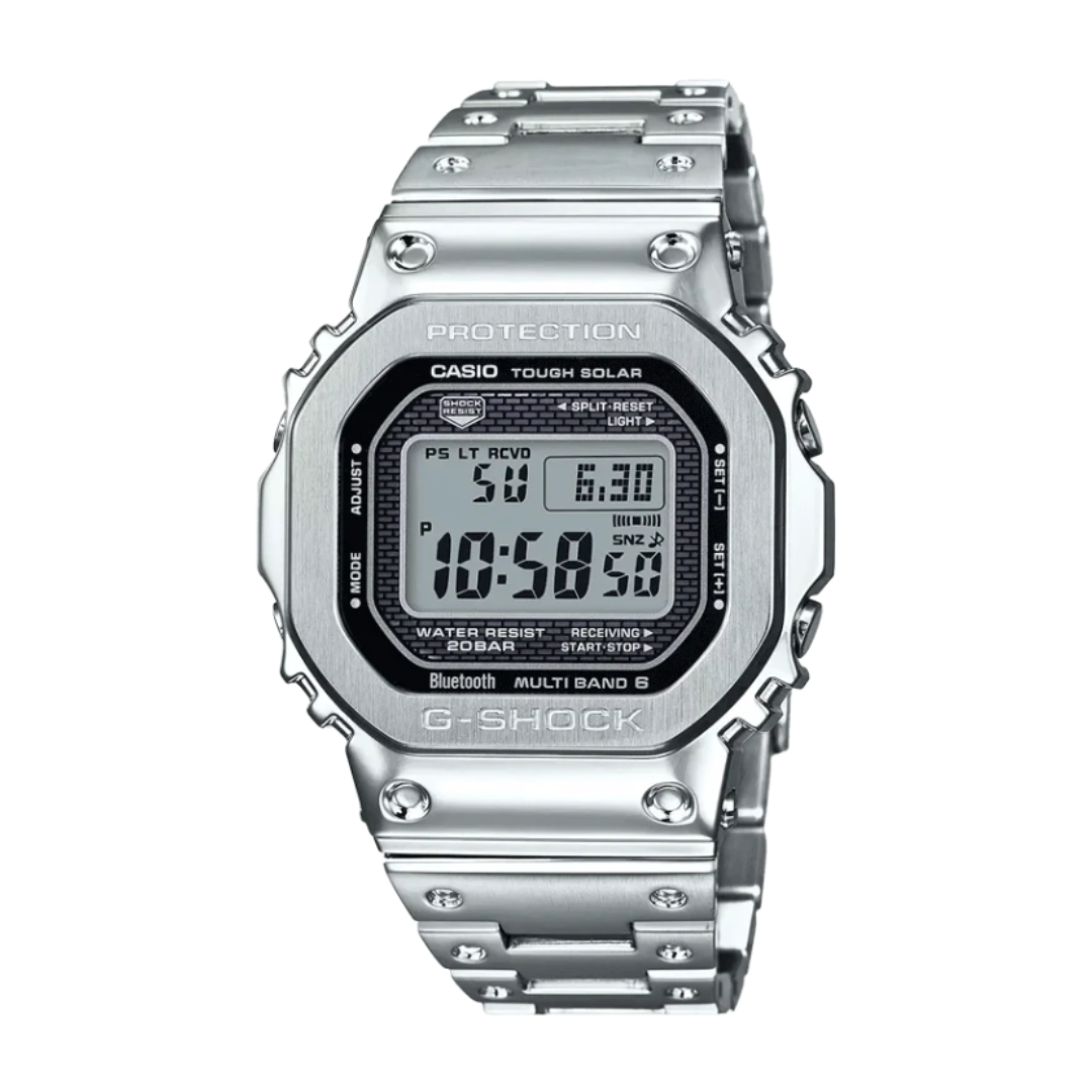 Casio GMW-B5000D-1DR G842 | G-Shock Men Quartz Black Dial Digital Stainless Steel Watch