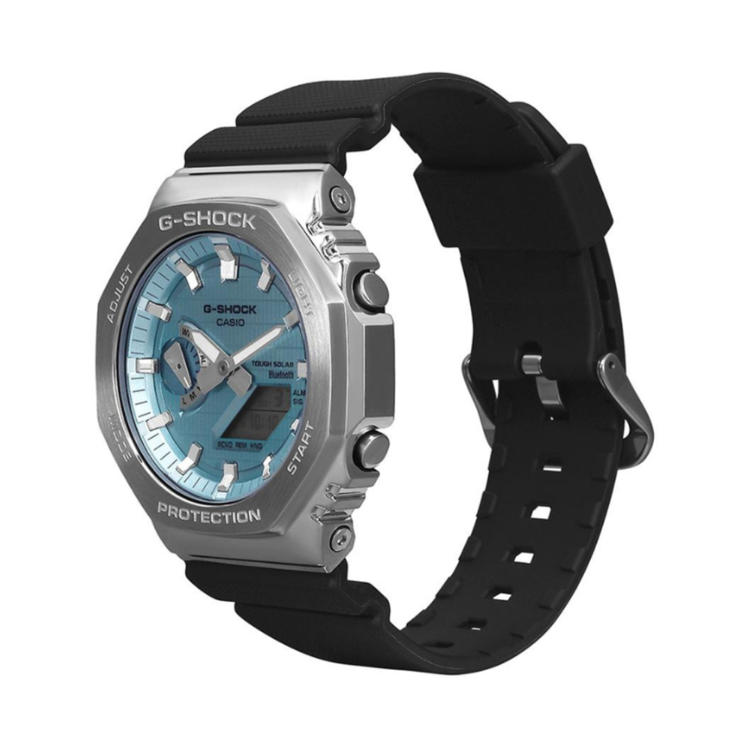 Casio GBM-2100A-1A2DR G1582 | G-Shock Men Quartz Blue Dial Analog-Digital Resin Watch