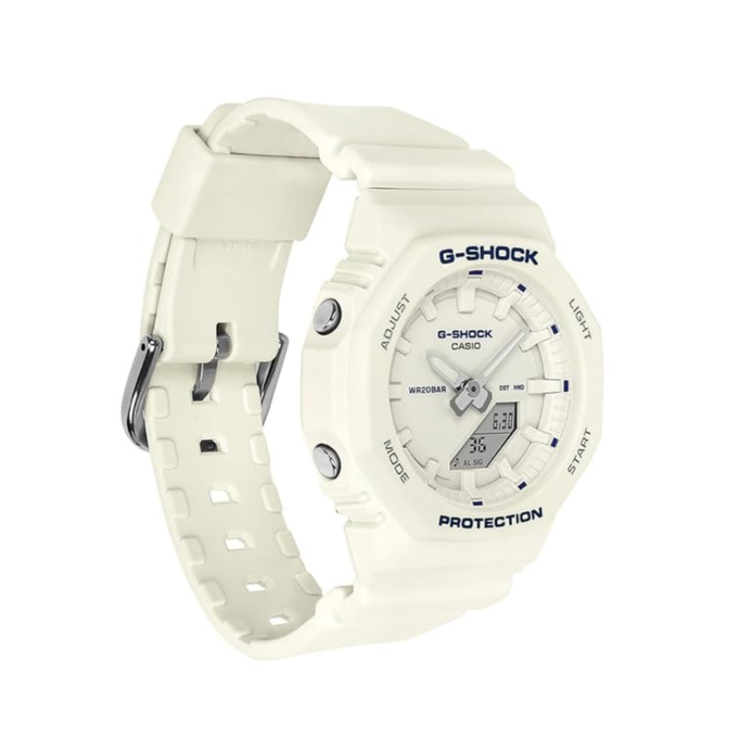 Casio GMA-P2100BA-7ADR G1798 | Women Quartz White Dial Analog-Digital Resin Watch