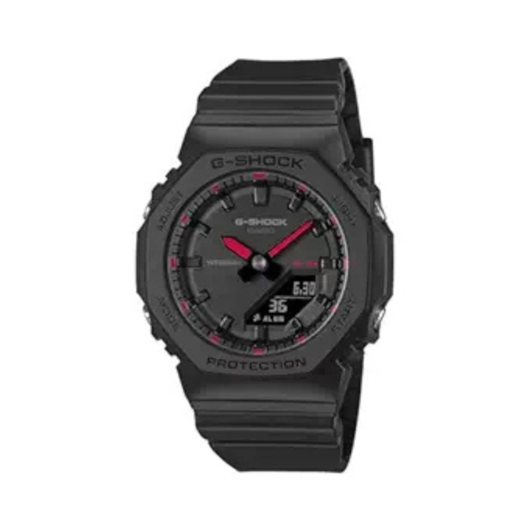 Casio GMA-P2100SA-1A1DR G1718 | G-Shock Women Quartz Black Dial Analog-Digital Resin Watch