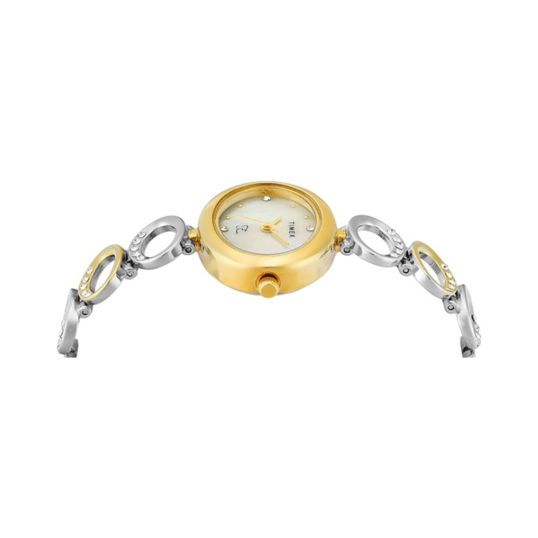 Timex TWEL24000 | Fria Women Quartz Dial Analog Brass Watch.