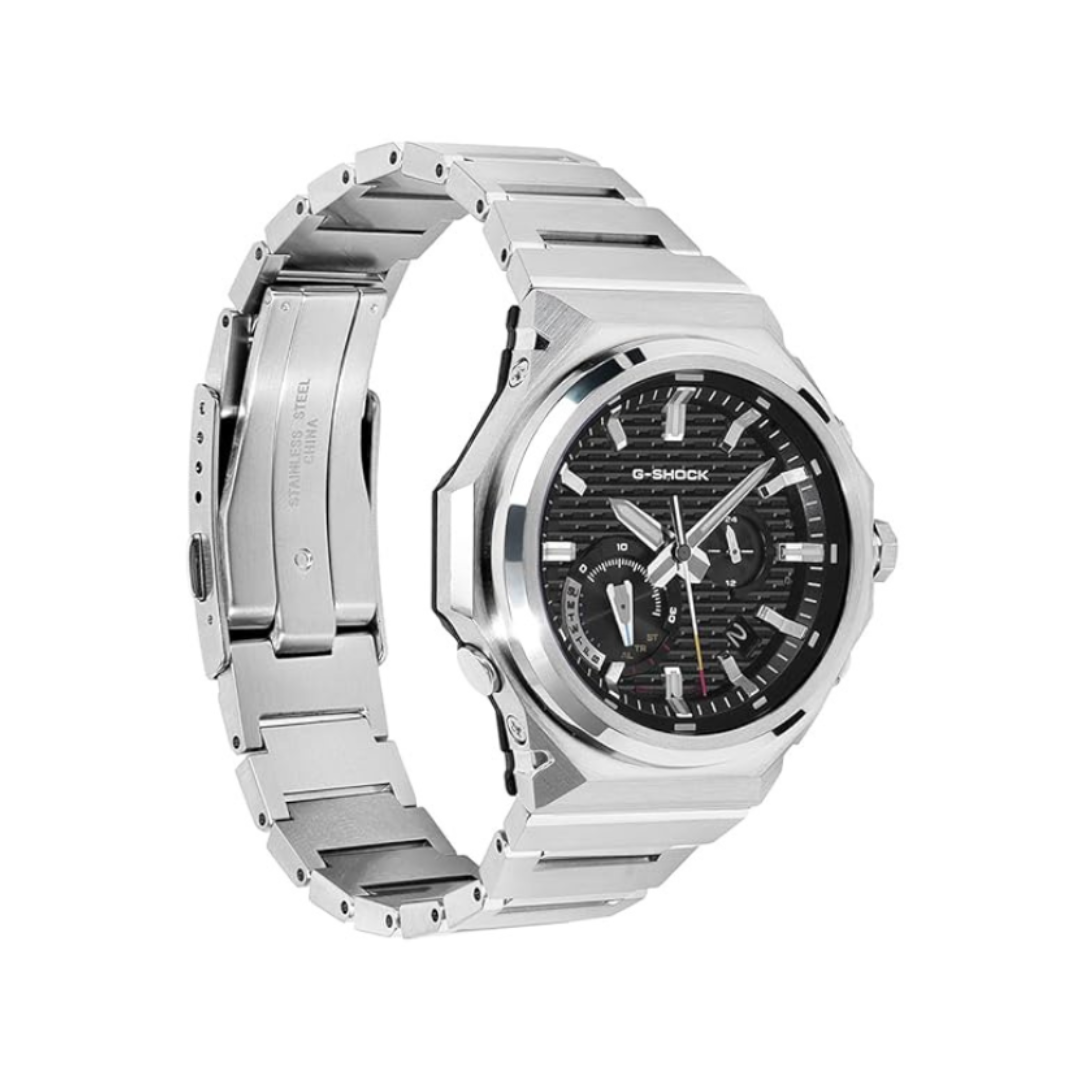 Casio GST-B1000D-1ADR G1770 | G-Shock Men Solar Black Dial Analog Stainless Steel Watch