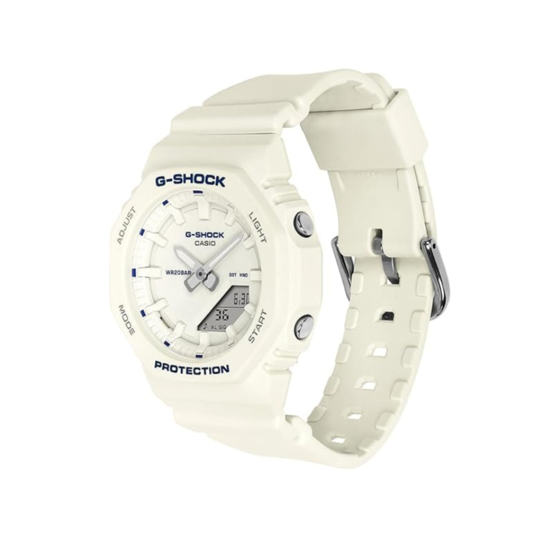 Casio GMA-P2100BA-7ADR G1798 | Women Quartz White Dial Analog-Digital Resin Watch