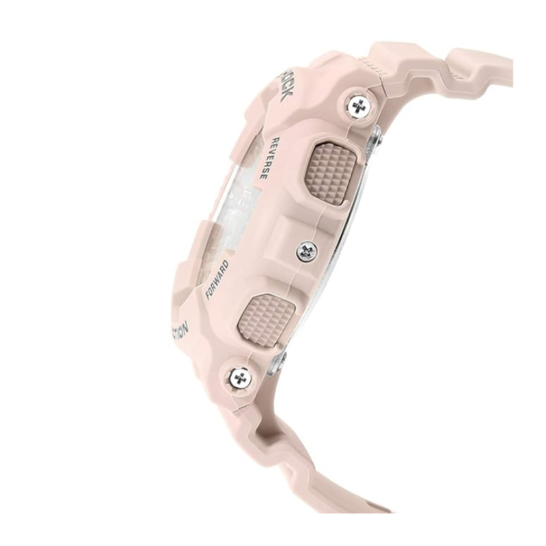 Casio GMA-S120MF-4ADR G732 | G-Shock Women Quartz Rose Gold Dial Analog-Digital Resin Watch