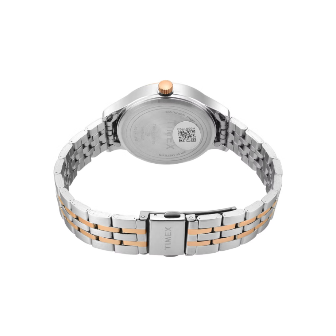 Timex TWEL14837 | Trendline Women Quartz Dial Multi-Function Stainless Steel Watch
