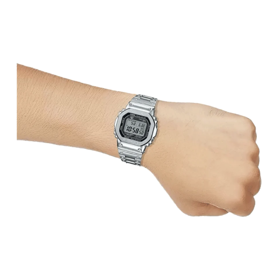 Casio GMW-B5000D-1DR G842 | G-Shock Men Quartz Black Dial Digital Stainless Steel Watch