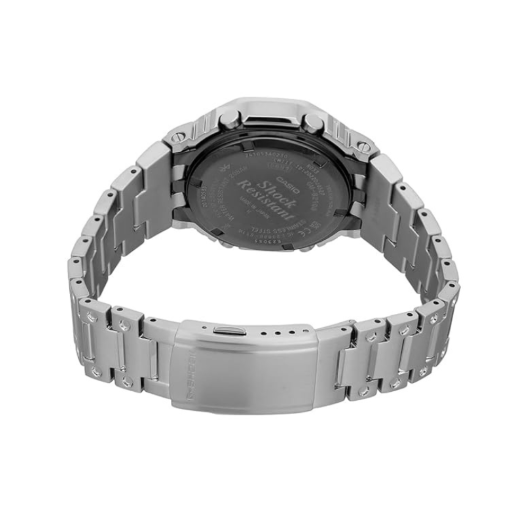 Casio GM-B2100AD-2ADR G1563 | G-Shock Men Quartz Blue Dial Analog-Digital Stainless Steel Watch