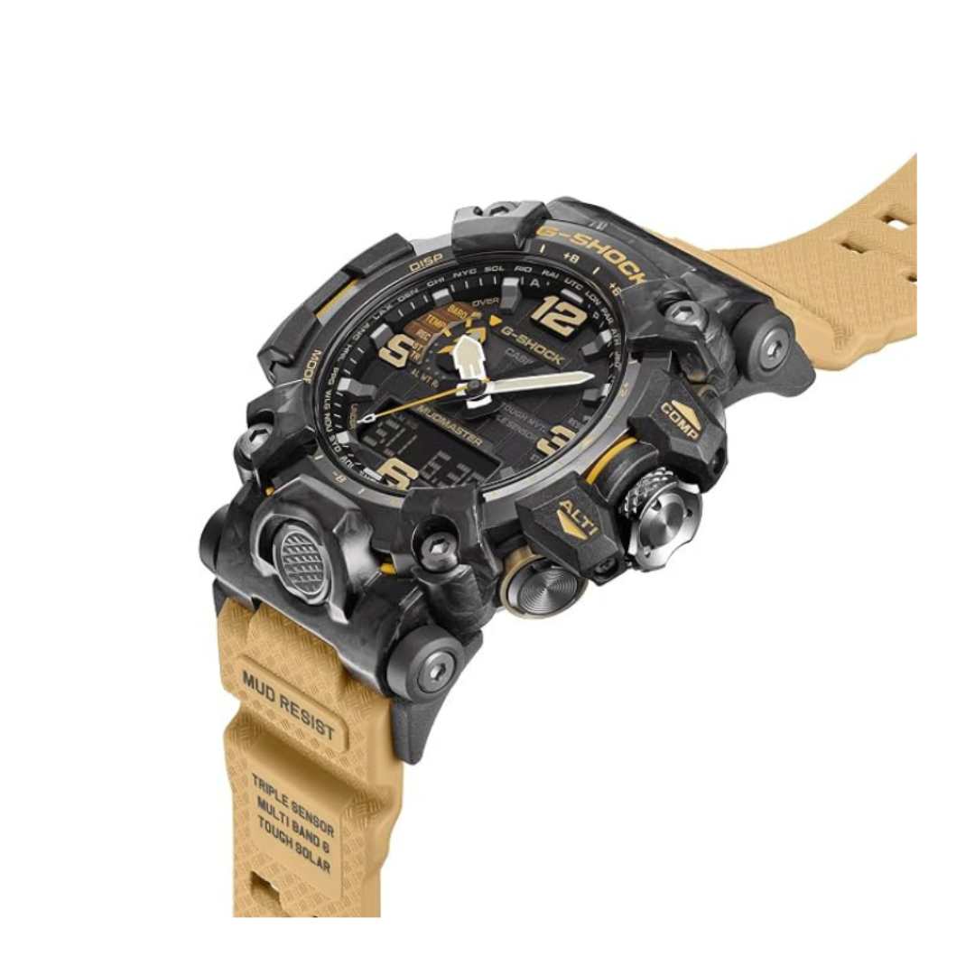 Casio GWG-2000-1A5DR G1177 | G-Shock Men Quartz Grey Dial Analog-Digital Resin Watch.
