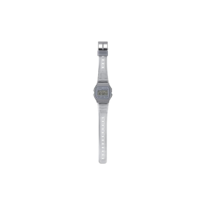 Casio F-91WS-8 D410 | Youth Unisex Quartz Transparent Dial Digital Resin Watch