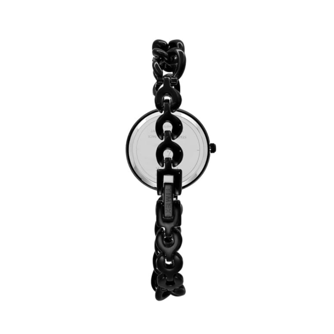 Timex TWEL23804 | Fria Women Quartz Black Dial Analog Brass Watch.
