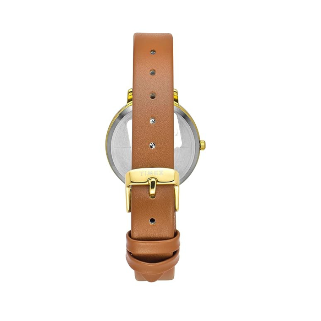Timex TWEL15822 | Trendline Women Quartz Dial Analog Leather Watch.