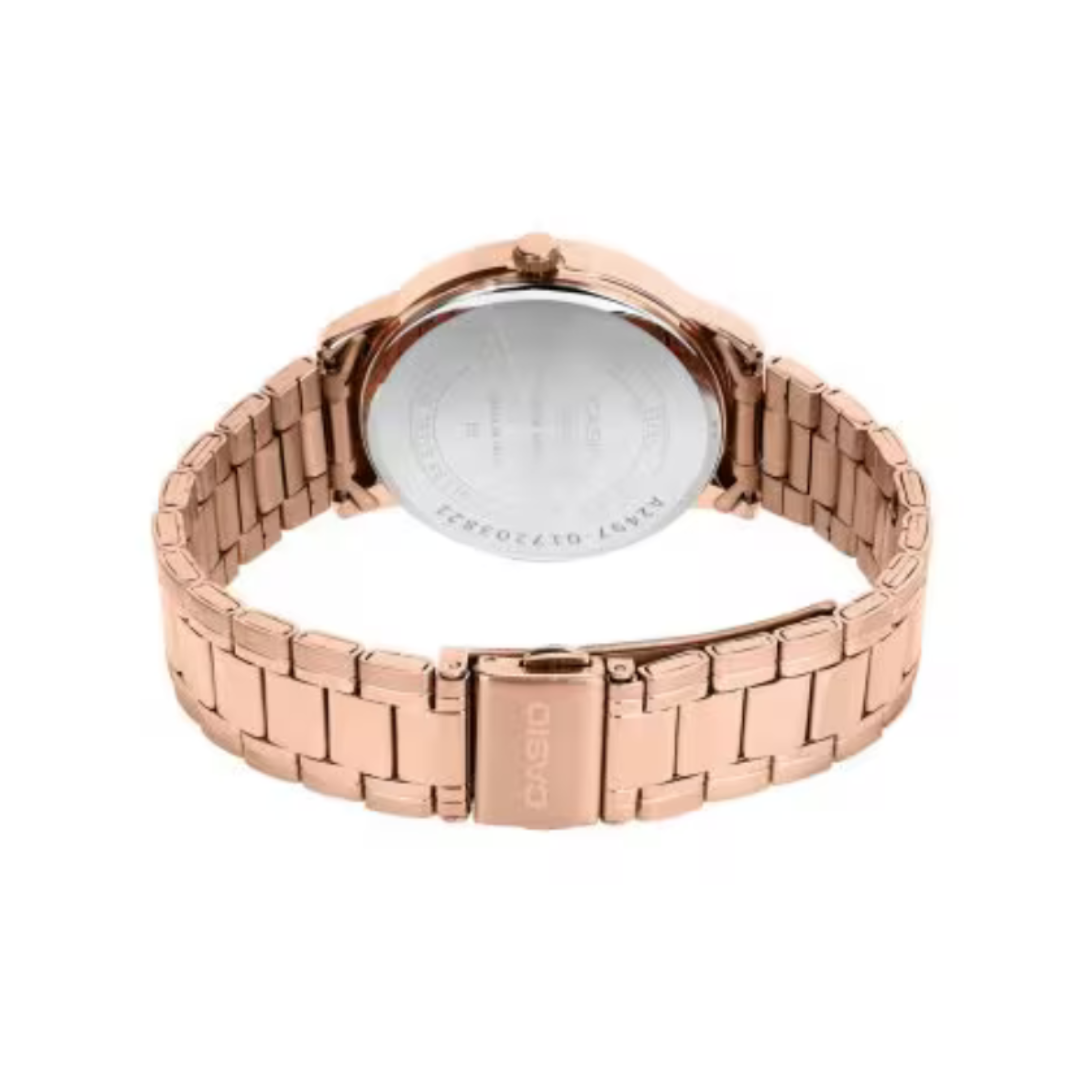Casio A2497 | Women Quartz Grey Dial Analog Stainless Steel Watch LTP-SN6KR-8A