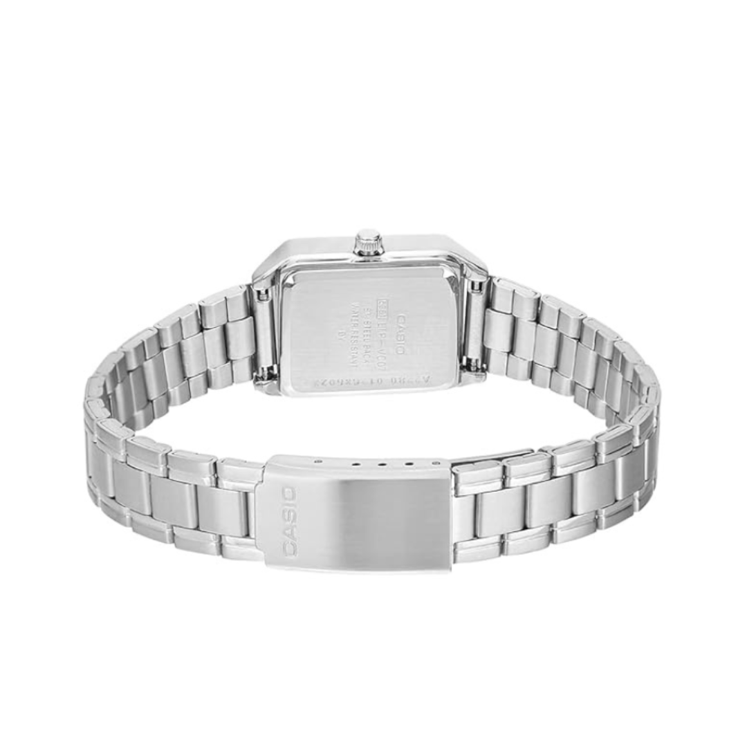 Casio LTP-V007D-2EUDF A2280 | Enticer Women Quartz Blue Dial Analog Stainless Steel Watch