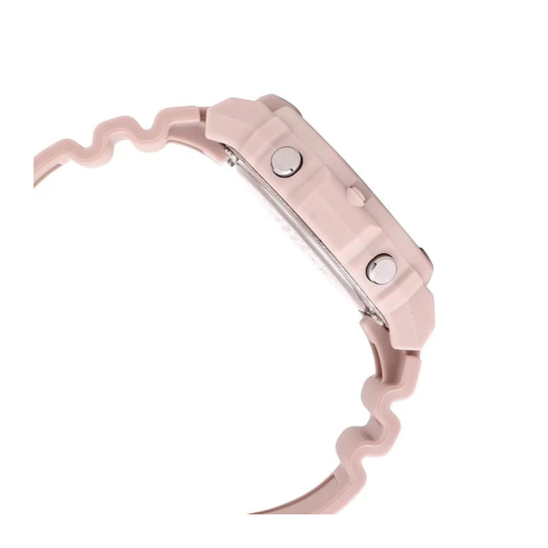 Casio LWS-2200H-4AVDF D317 | Youth Unisex Quartz Pink Dial Digital Resin Watch