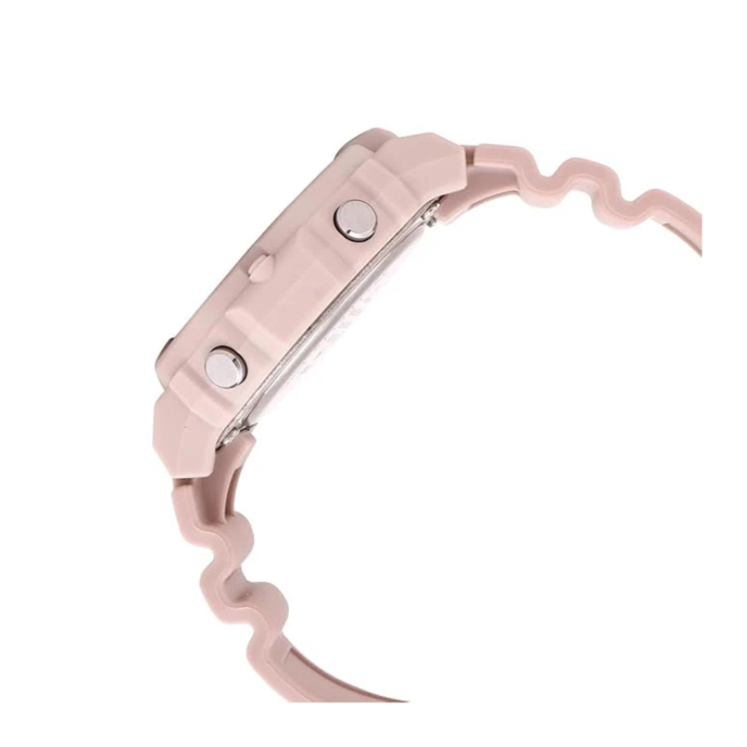 Casio LWS-2200H-4AVDF D317 | Youth Unisex Quartz Pink Dial Digital Resin Watch