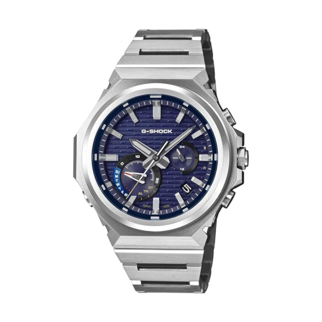 Casio GST-B1000D-2ADR G1771 | G-Shock Men Solar Blue Dial Chronograph Stainless Steel Watch