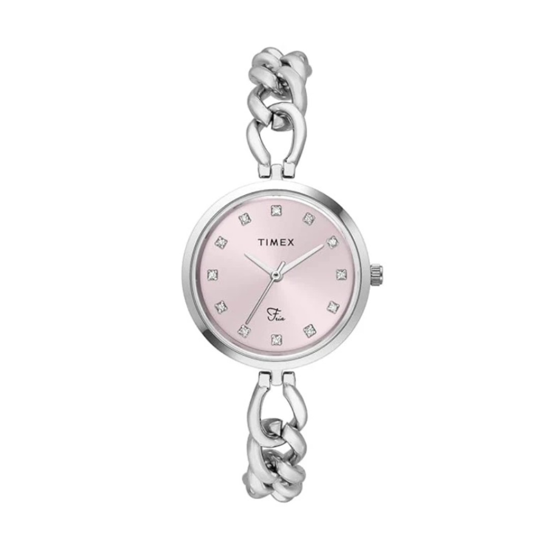 Timex TWEL23800 | Fria Women Quartz Dial Analog Brass Watch.