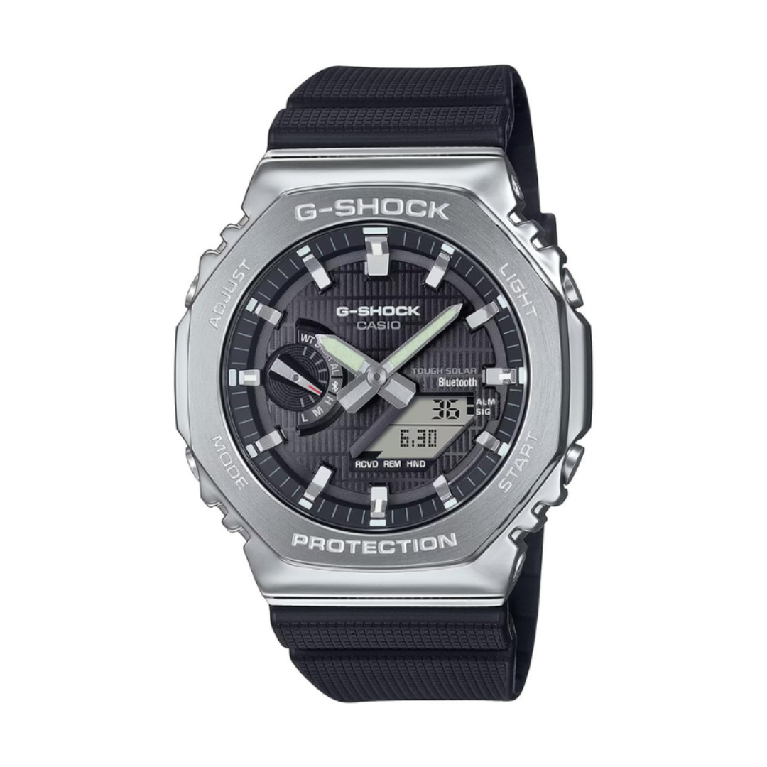 Casio GBM-2100-1ADR G1581 | G-Shock Men Quartz Black Dial Analog-Digital Resin Watch
