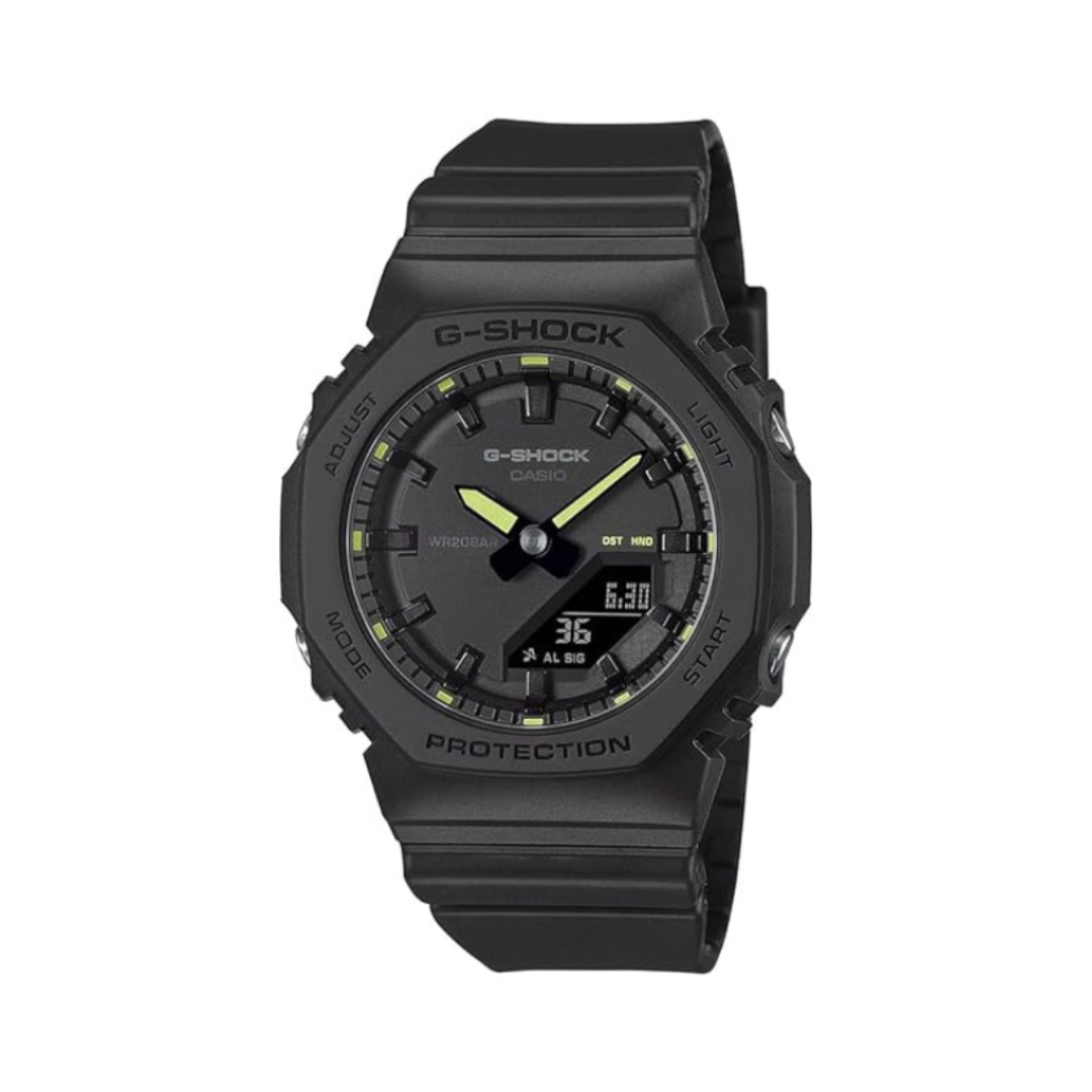 Casio GMA-P2100SA-1A2DR G1719 | G-Shock Women Quartz Black Dial Analog-Digital Resin Watch