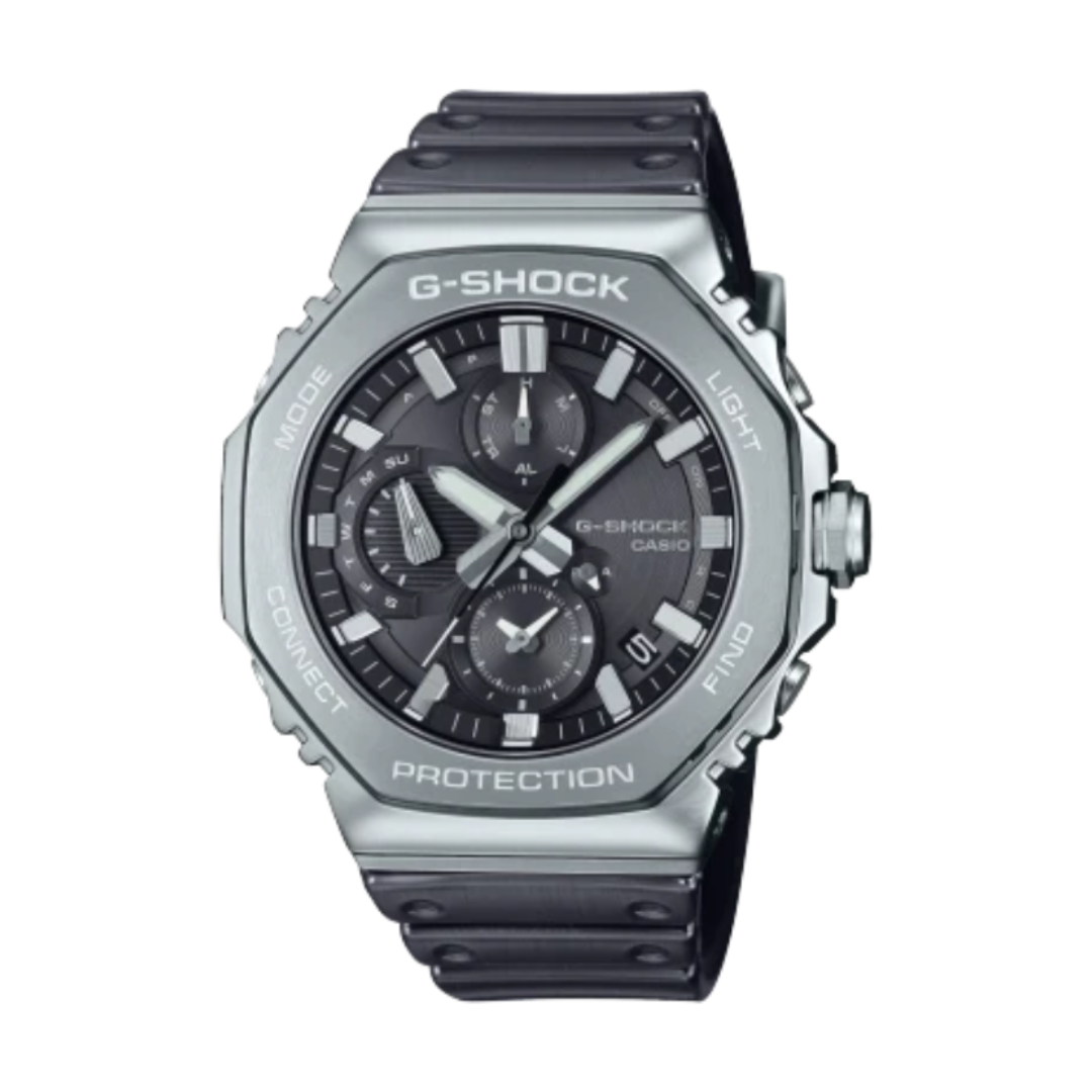 Casio GMC-B2100Y-1ADR G1742 | G-Shock Men Quartz Black Dial Chronograph Resin Watch