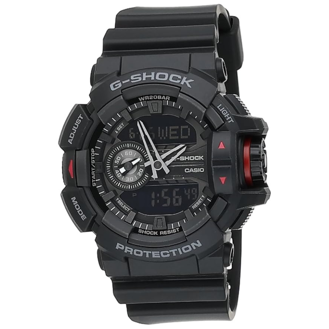 Casio GA-400-1BDR G566 | G-Shock Men Quartz Black Dial Analog-Digital Resin Watch