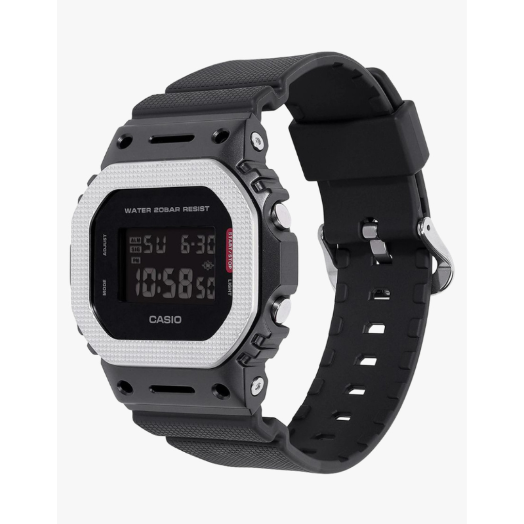 Casio GM-5600BM-1DR G1764 | G-Shock Men Quartz Black Dial Digital Resin Watch