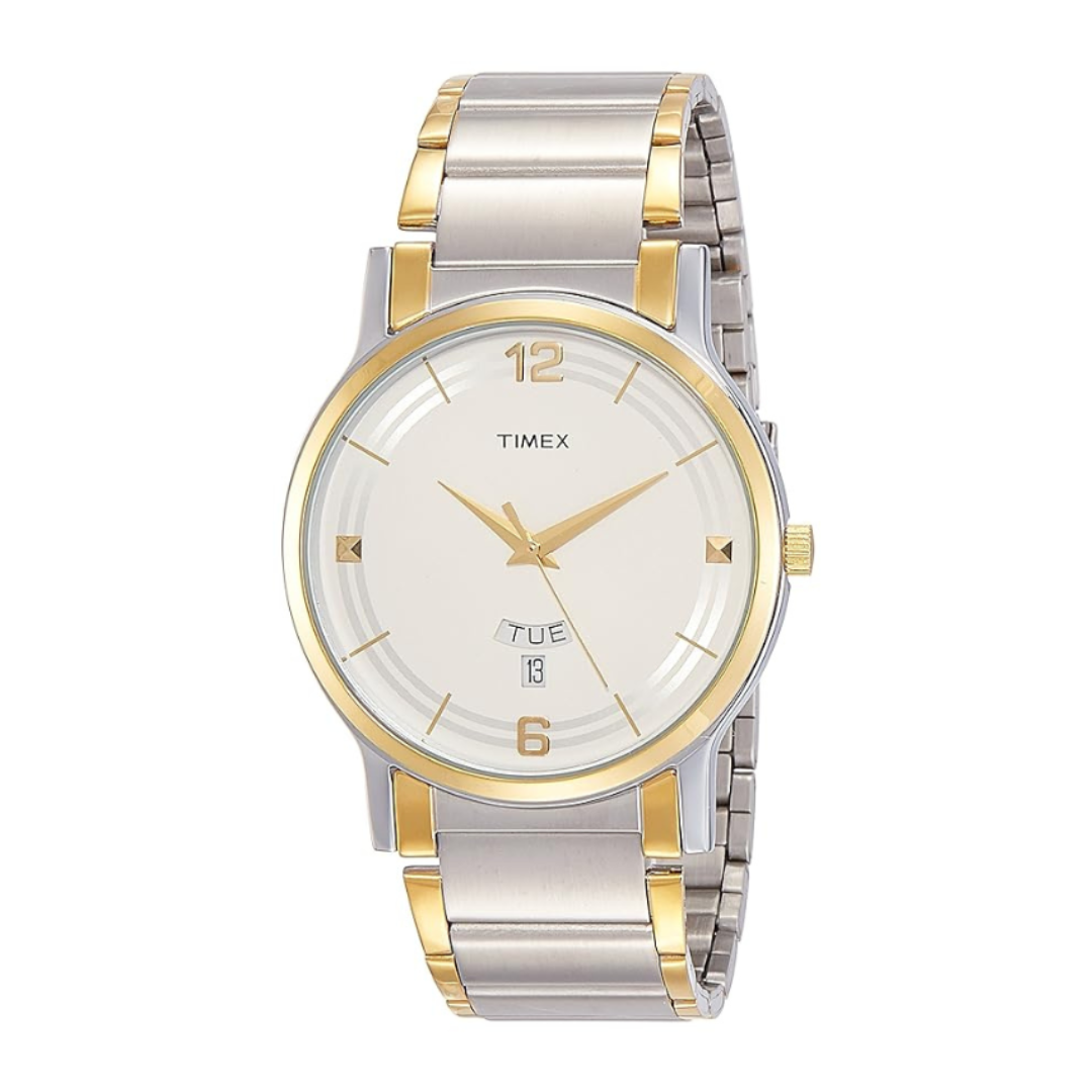 Timex T000R424 | Trendline Men Quartz Dial Analog Stainless Steel Watch.