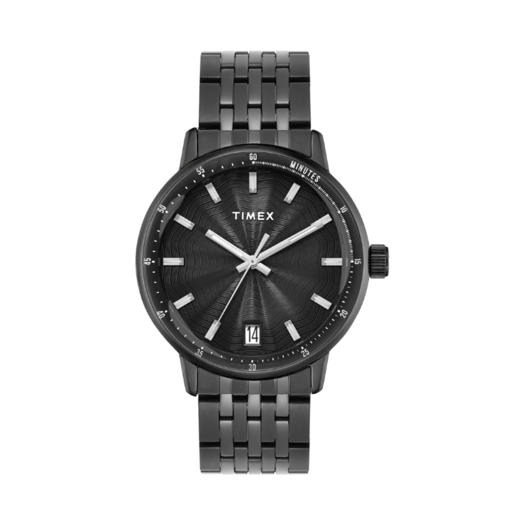 Timex TWEG25410 | Timex Trendline Round 41mm Black Dial Analog Men Watch