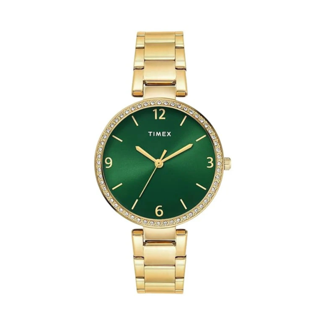 Timex TWEL18719 | Trendline Women Quartz Dial Analog Stainless Steel Watch.