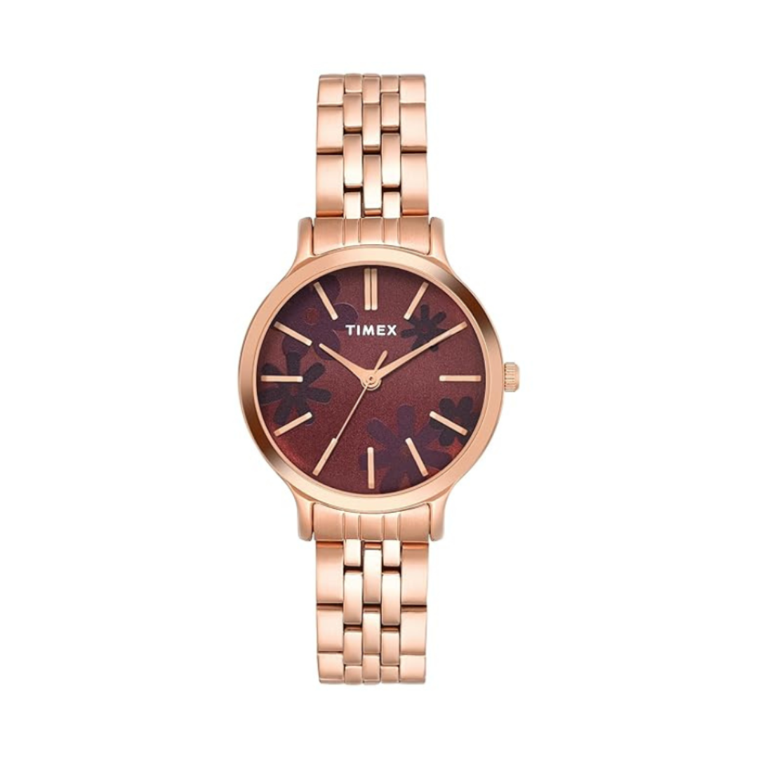 Timex TWTL12314 | Trendline Women Quartz Dial Analog Stainless Steel Watch.