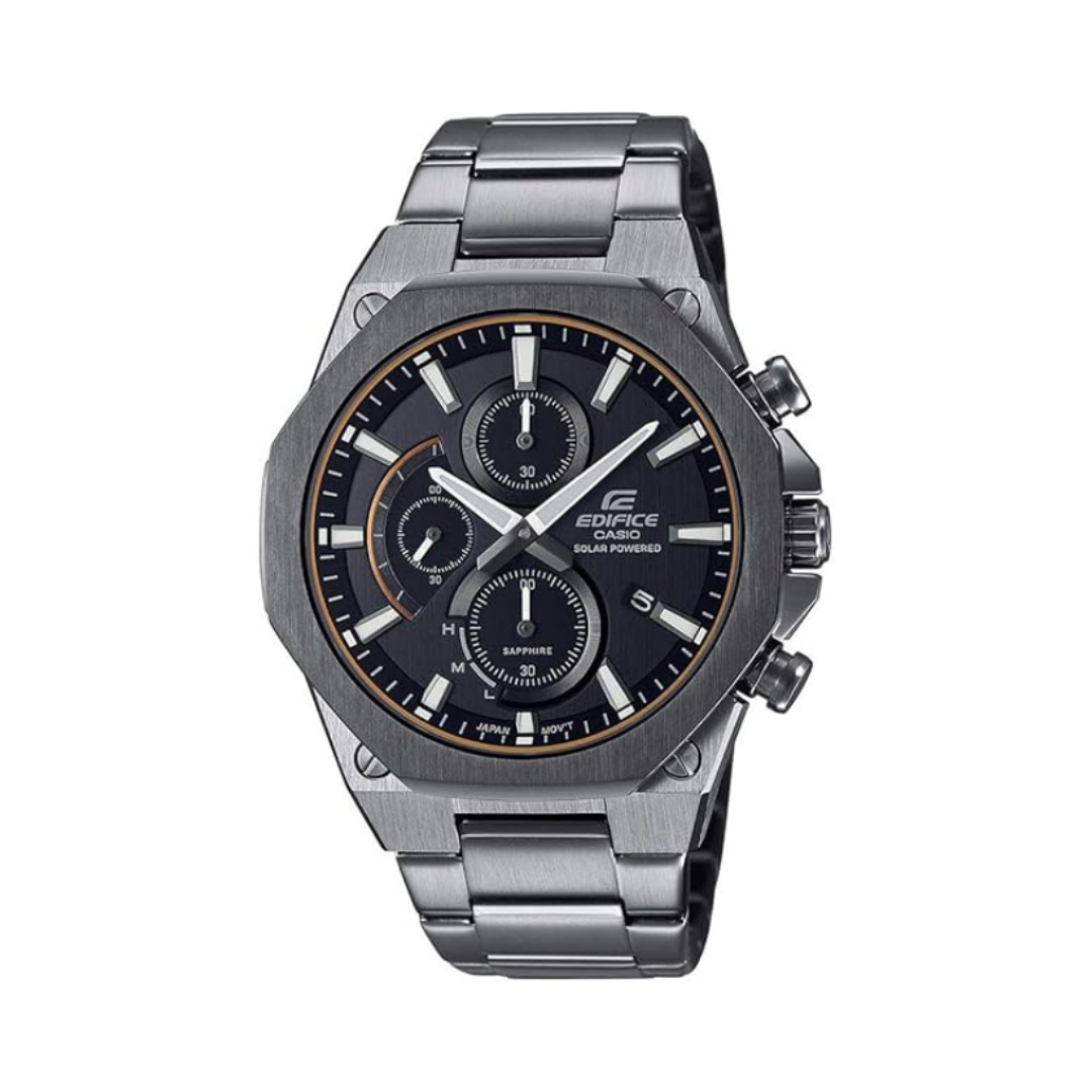 Casio EFS-S570DC-1AUDF EX529 | Edifice Men Quartz Grey Dial Chronograph Stainless Steel Watch