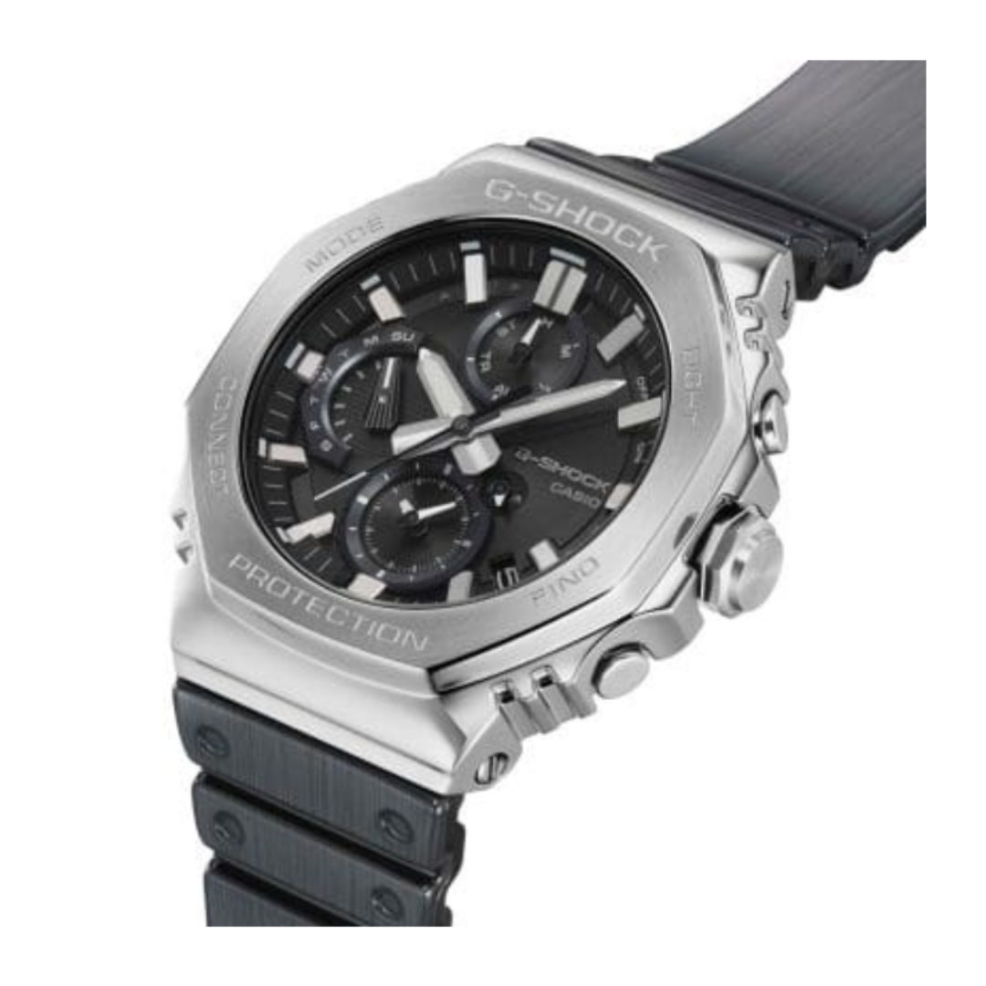 Casio GMC-B2100Y-1ADR G1742 | G-Shock Men Quartz Black Dial Chronograph Resin Watch