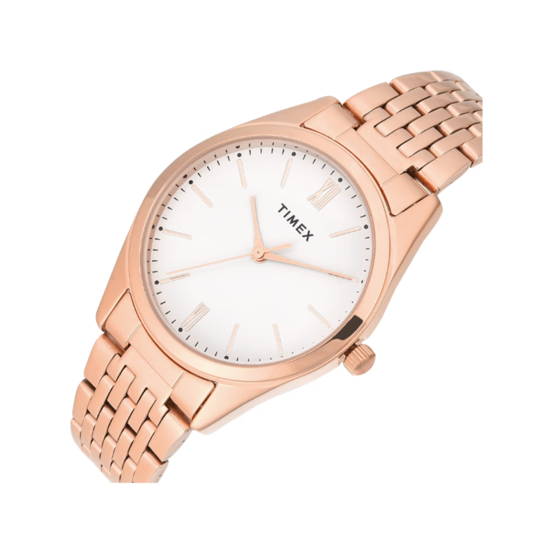 Timex TWTL14102 | Trendline Women Quartz Dial Analog Stainless Steel Watch.