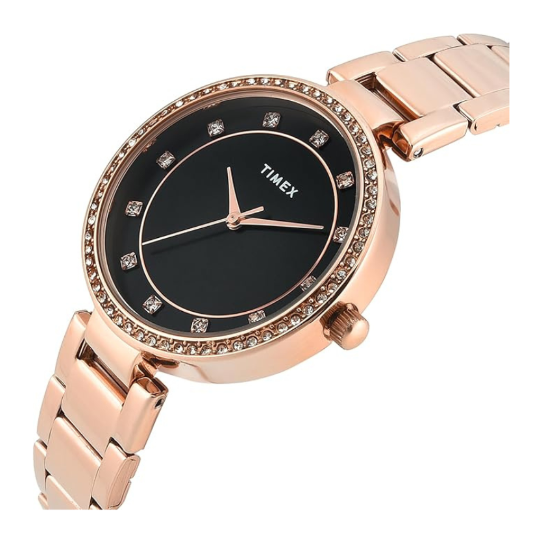 Timex TWEL18725 | Trendline Women Quartz Dial Analog Stainless Steel Watch