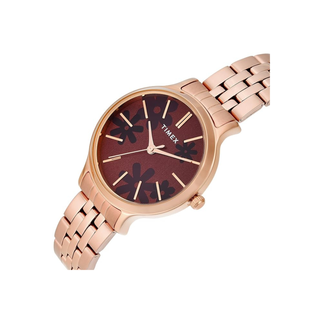 Timex TWTL12314 | Trendline Women Quartz Dial Analog Stainless Steel Watch.