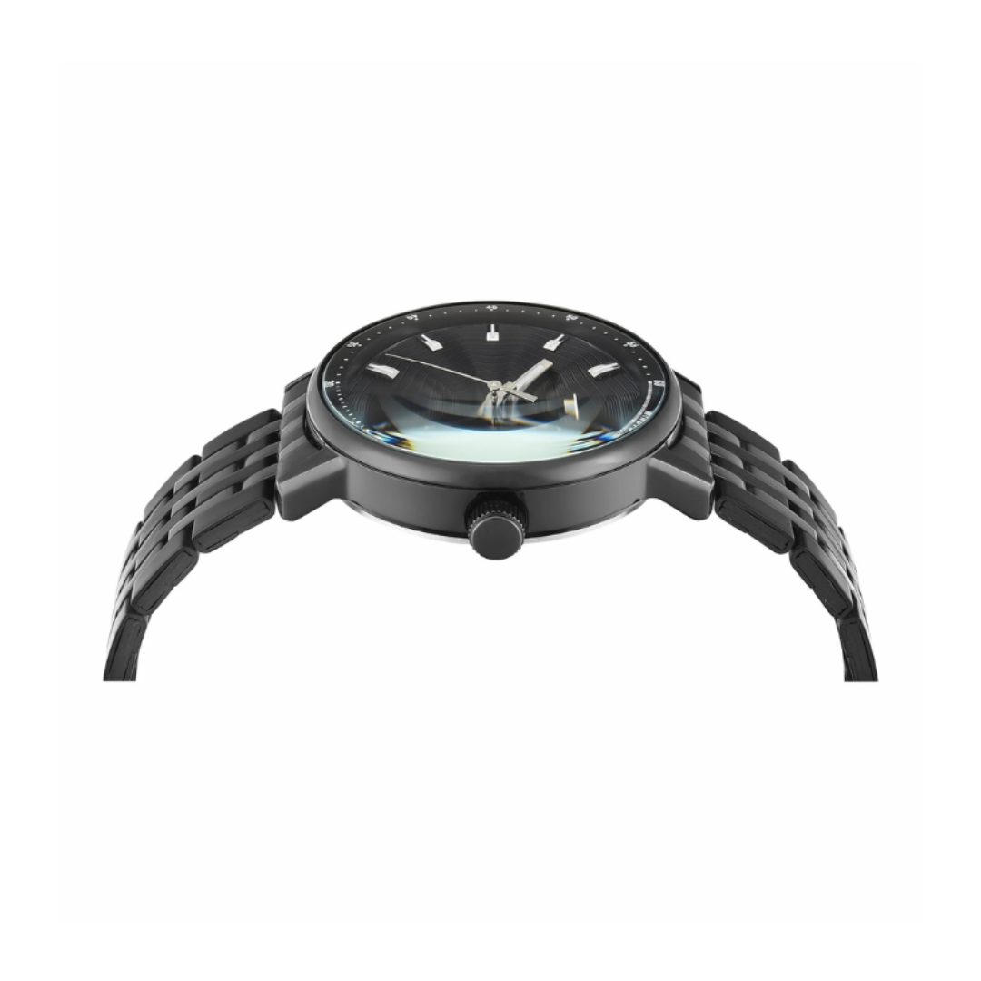 Timex TWEG25410 | Timex Trendline Round 41mm Black Dial Analog Men Watch