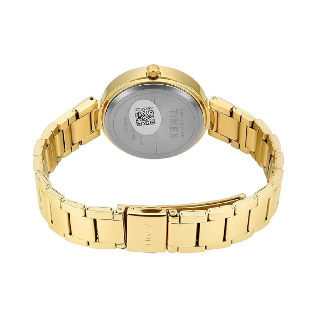 Timex TWEL18719 | Trendline Women Quartz Dial Analog Stainless Steel Watch.