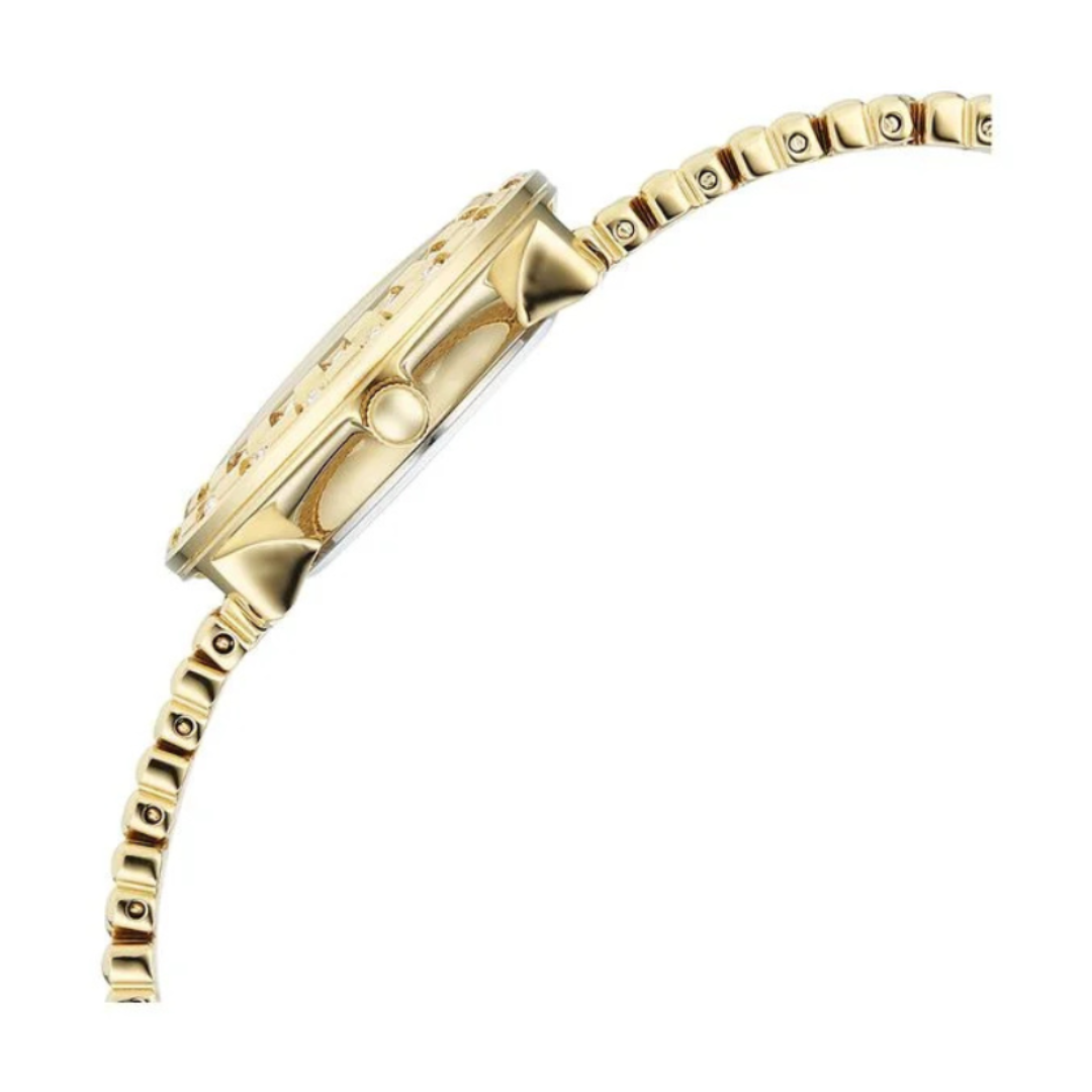 Titan 95350YM01 | Titan Raga Showstopper Quartz Analog Champagne Dial Metal Strap Watch For Women
