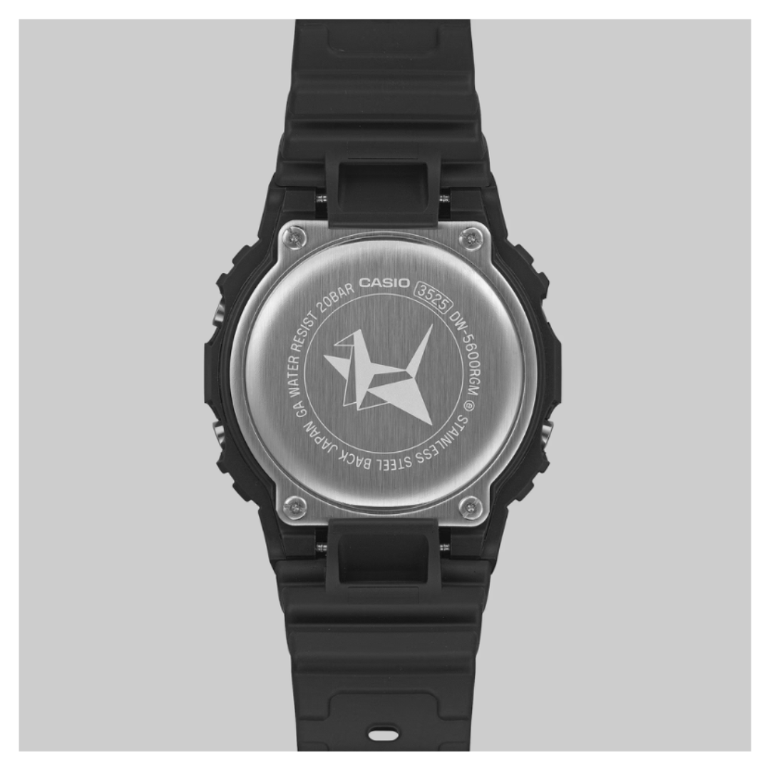 Casio DW-5600RGM-1DR G1746 | Men Quartz Black Dial Digital Resin Watch.