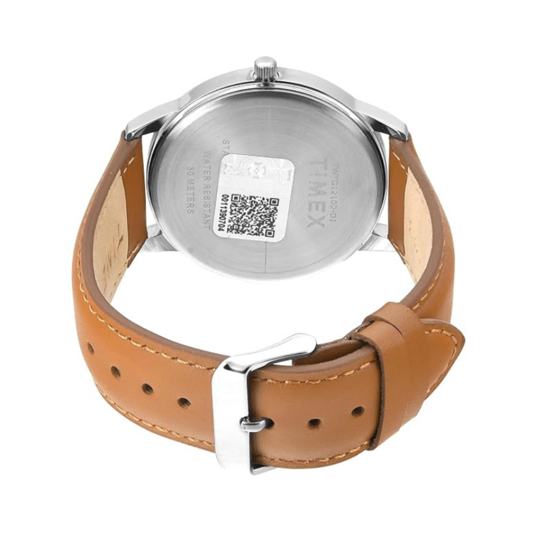 Timex TWTG12100 | Trendline Men Quartz Dial Analog Leather Watch.