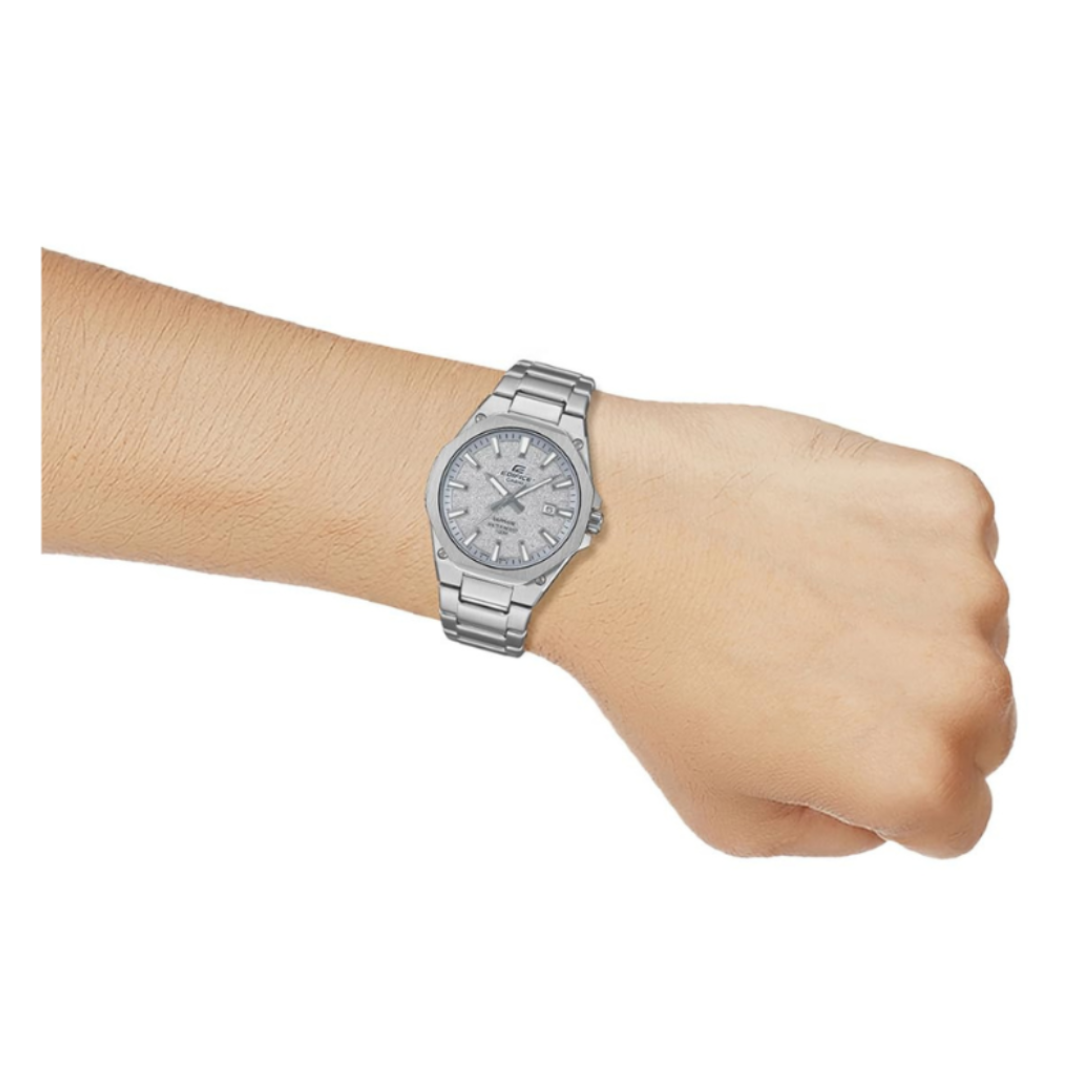 Casio EFR-S108DE-8AVUDF ED679 | Edifice Men Quartz Grey Dial Analog Stainless Steel Watch