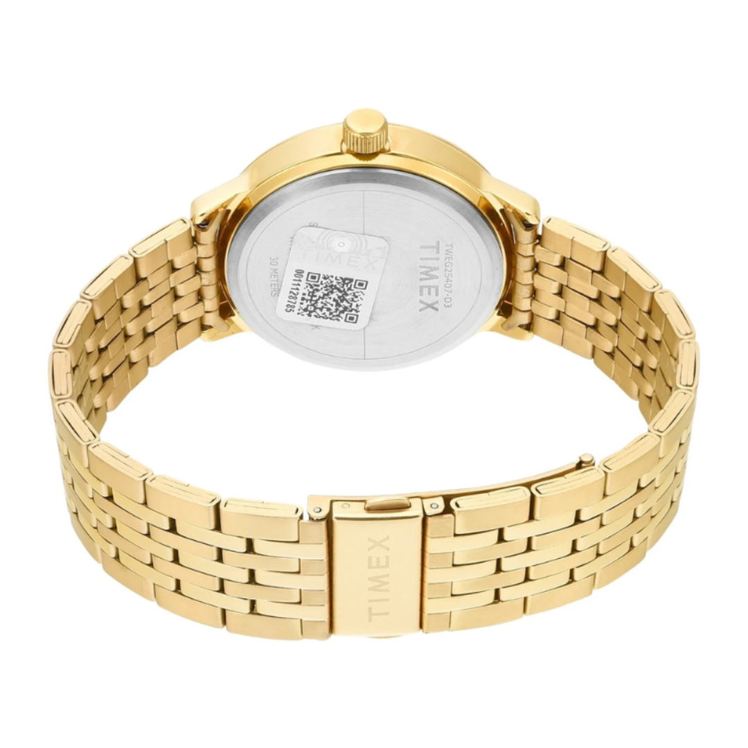 Timex TWEG25407 | Trendline Men Quartz Green Dial Multi-Function Stainless Steel