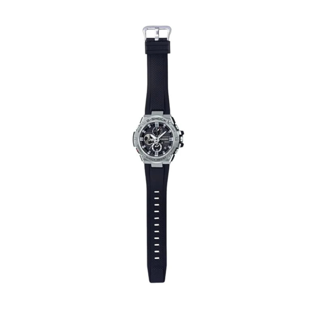 Casio GST-B100-1ADR G789 | G-Shock Men Quartz Black Dial Chronograph Resin Watch