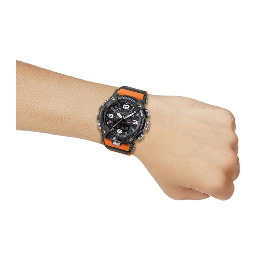 Casio GG-B100X-1A9DR G1791 | Mudmaster Men Quartz Black Dial Analog Resin Watch