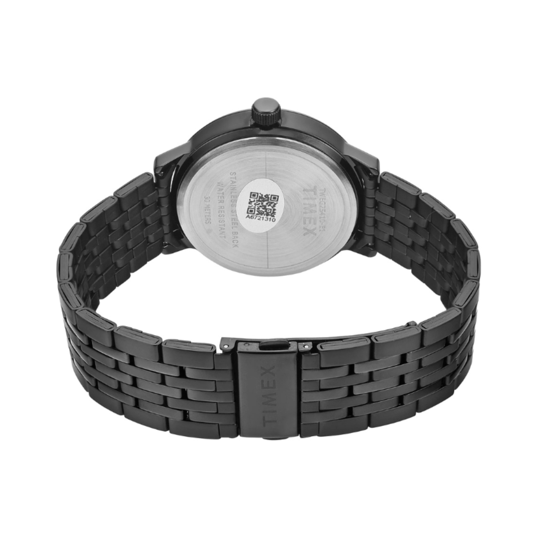 Timex TWEG25410 | Timex Trendline Round 41mm Black Dial Analog Men Watch