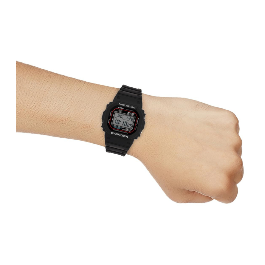 Casio DW-5600RL-1DR G1683 | G-Shock Men Quartz Black Dial Digital Resin Watch.