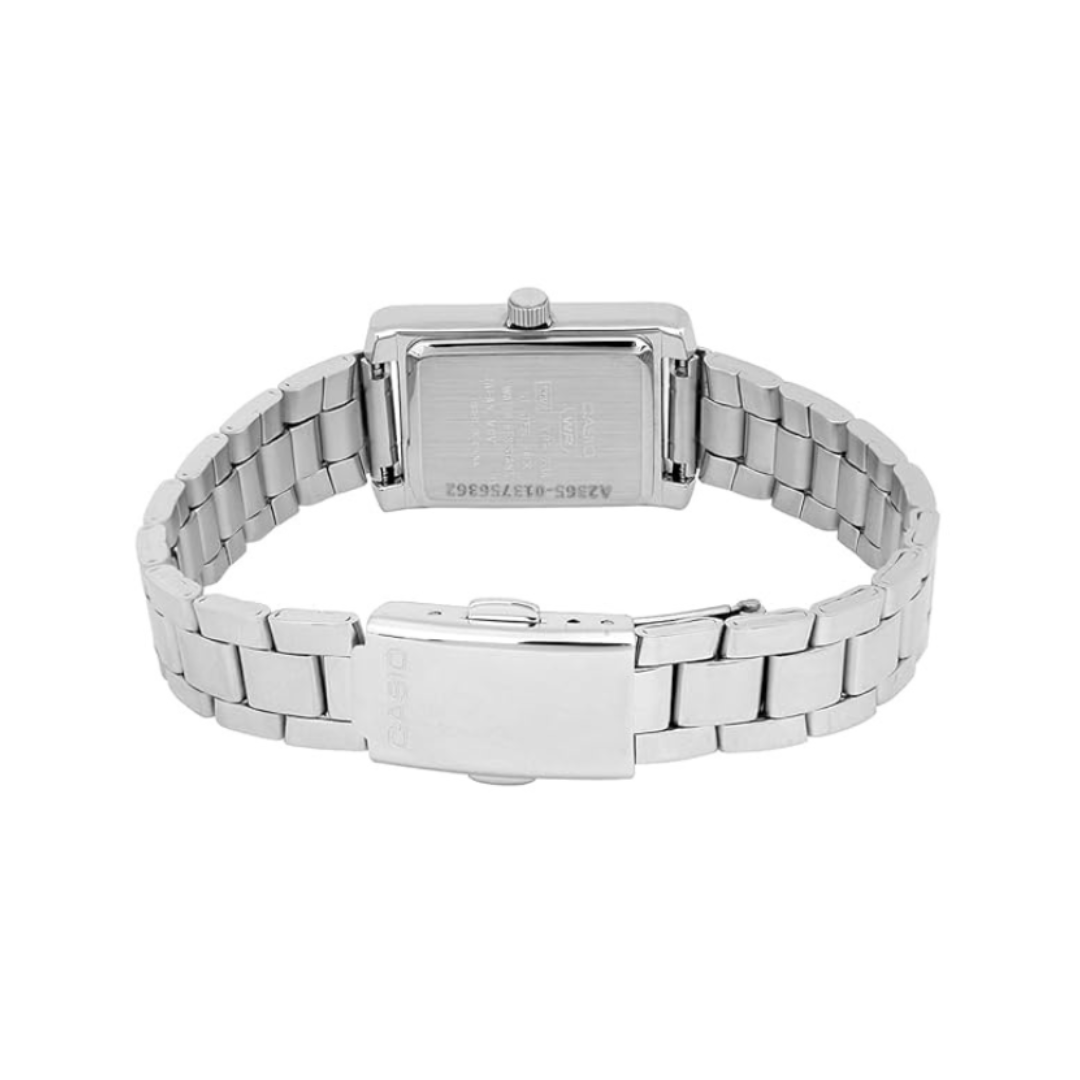 Casio LTP-1234DS-2ADF A2365 | Enticer Women Quartz Blue Dial Analog Stainless Steel Watch