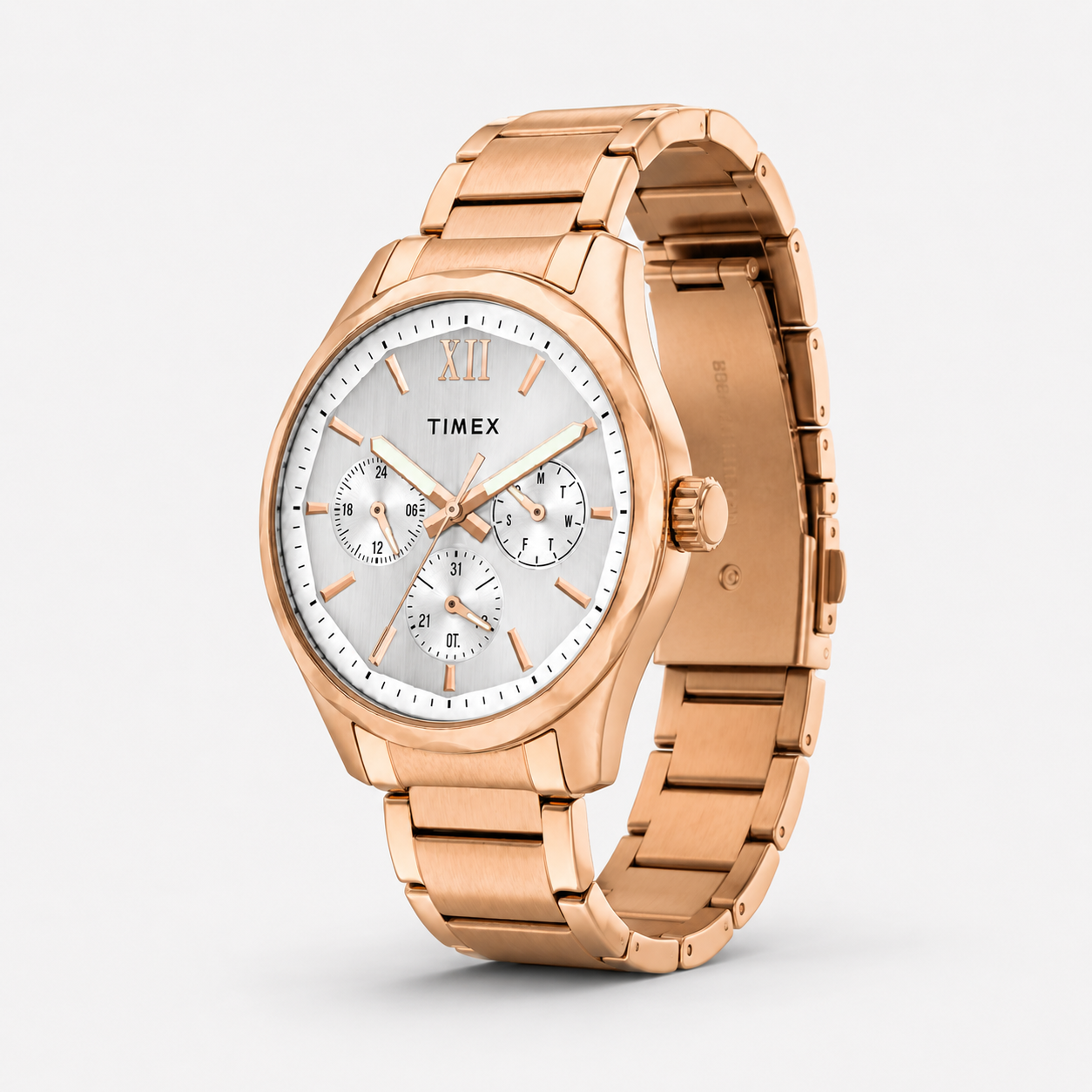 Timex TW0TG7605 | Timex Empera Men's Silver Dial Round Case Multifunction Function Watch
