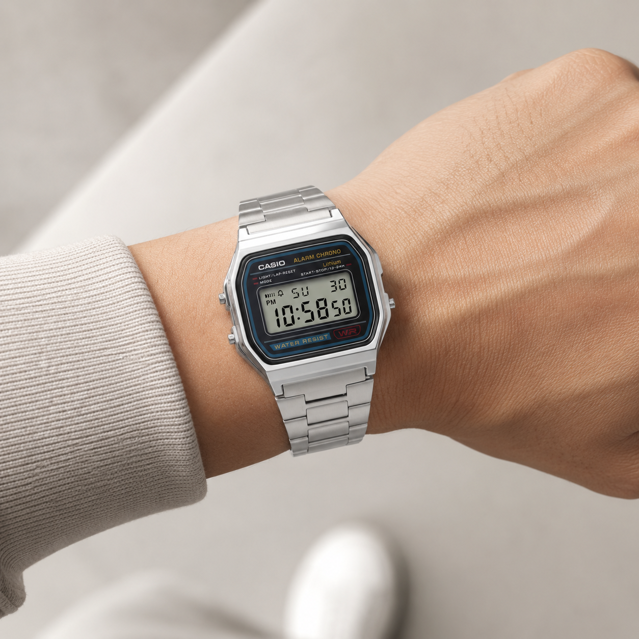 Casio D011 - A-158WA-1Q Vintage Watch