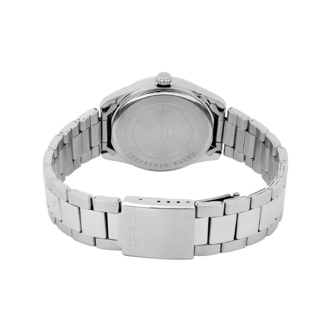 Casio MTP-1302PE-2AVEF A2394 | Enticer Men Quartz Blue Dial Analog Stainless Steel Watch